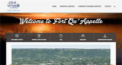 Desktop Screenshot of fortquappelle.com